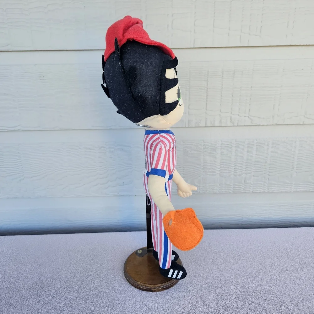 Kellytoy Betty Boop USA Baseball Soft Fabric Doll 18